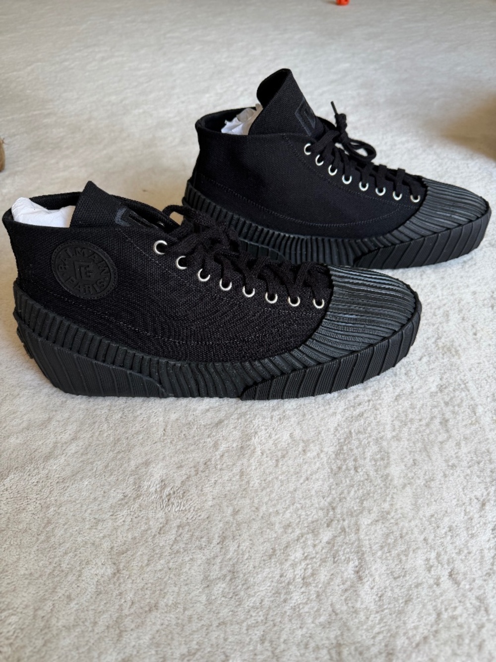 Balmain Riff Lace Up Sneex